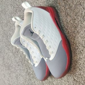 Air Jordan Velocity, 5y, Gym Red/White/Gray